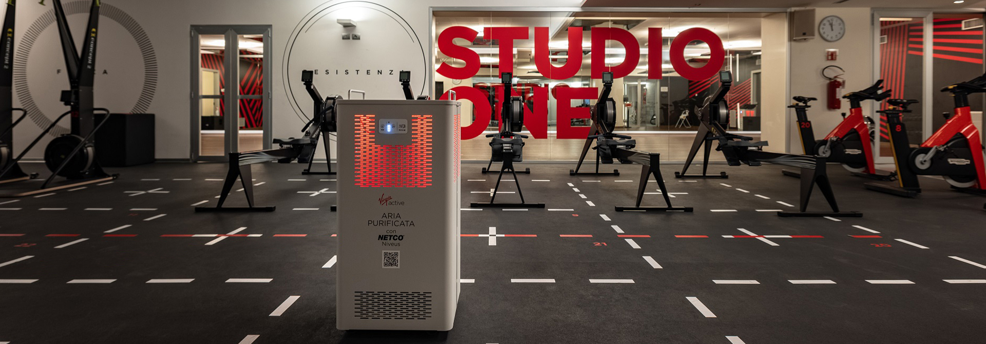 NETCO	Niveus	– Purificatore	d’aria professionale