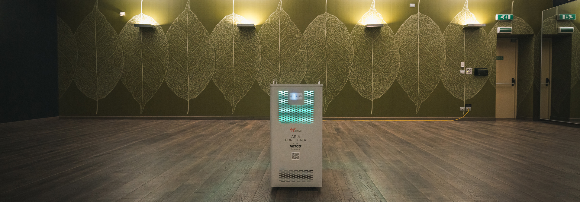 NETCO	Niveus	– Purificatore	d’aria professionale